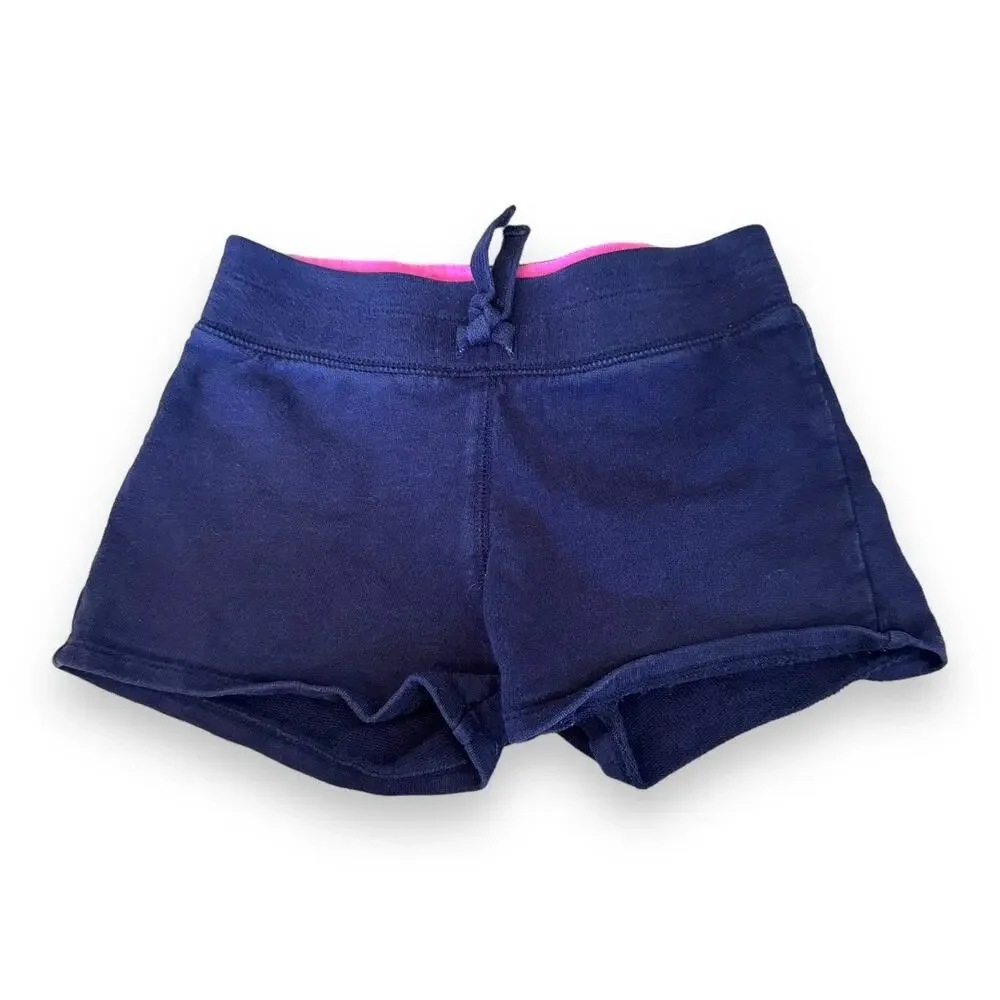 OshKosh B'Gosh Girls Shorts Sz 6 Navy‎ Blue Knit Shorts